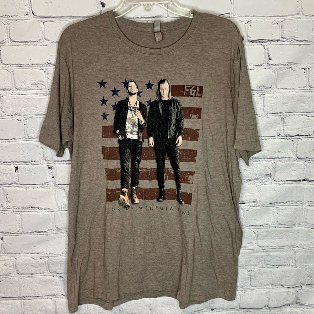 Florida Georgia Line graphic concert short sleeve T-shirt